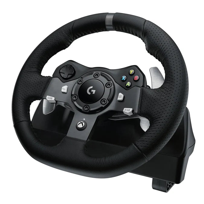 Logitech G920 Driving Force Racing Steering Wheel for Xbox One and PC