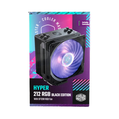 Cooler Master Hyper 212 RGB Black Edition 120mm Fan CPU Cooler