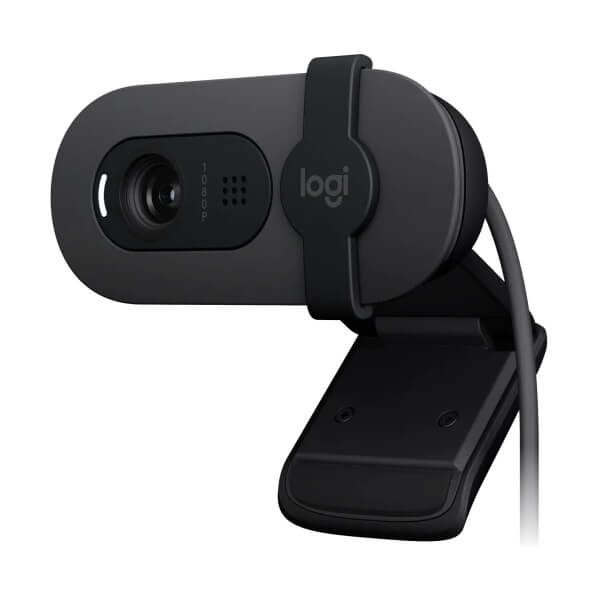 Logitech  Brio 100 2.0MP Full HD 1080P Graphite USB 5Gbps Type-A Webcam