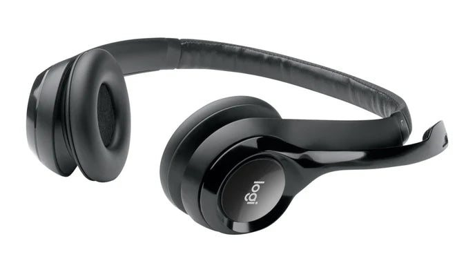 Logitech H390 USB-A Headset with Noise-Cancelling Mic Black