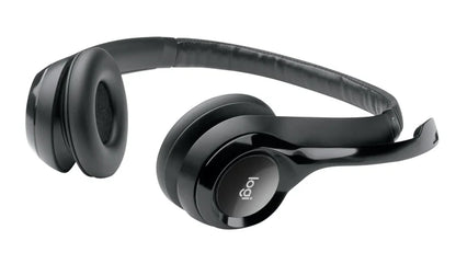 Logitech H390 USB-A Headset with Noise-Cancelling Mic Black