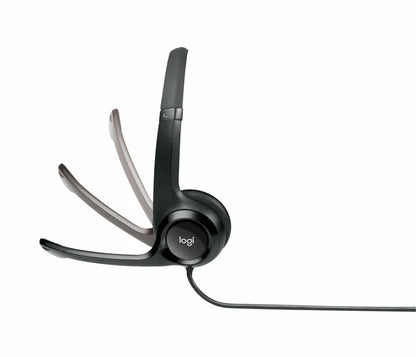 Logitech H390 USB-A Headset with Noise-Cancelling Mic Black