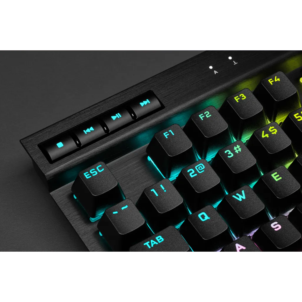 Corsair K70 RGB TKL Champion Corsair OPX Optical-Mechanical Gaming Keyboard