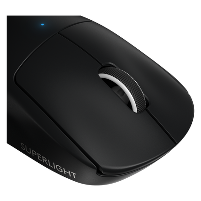 Logitech G PRO X SUPERLIGHT HERO 25k Black Wireless Gaming Mouse