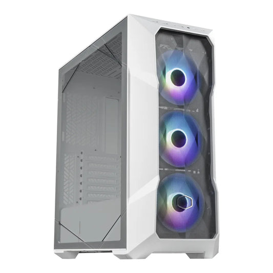 Cooler Master MasterBox TD500 V2 Clear Tempered Glass ARGB White ATX Mid-Tower Chassis