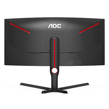 AOC CU34G3S 34" Ultra Wide QHD (3440x1440) 165Hz VA 4ms Freesync Premium 1000R Curved Gaming Desktop Monitor