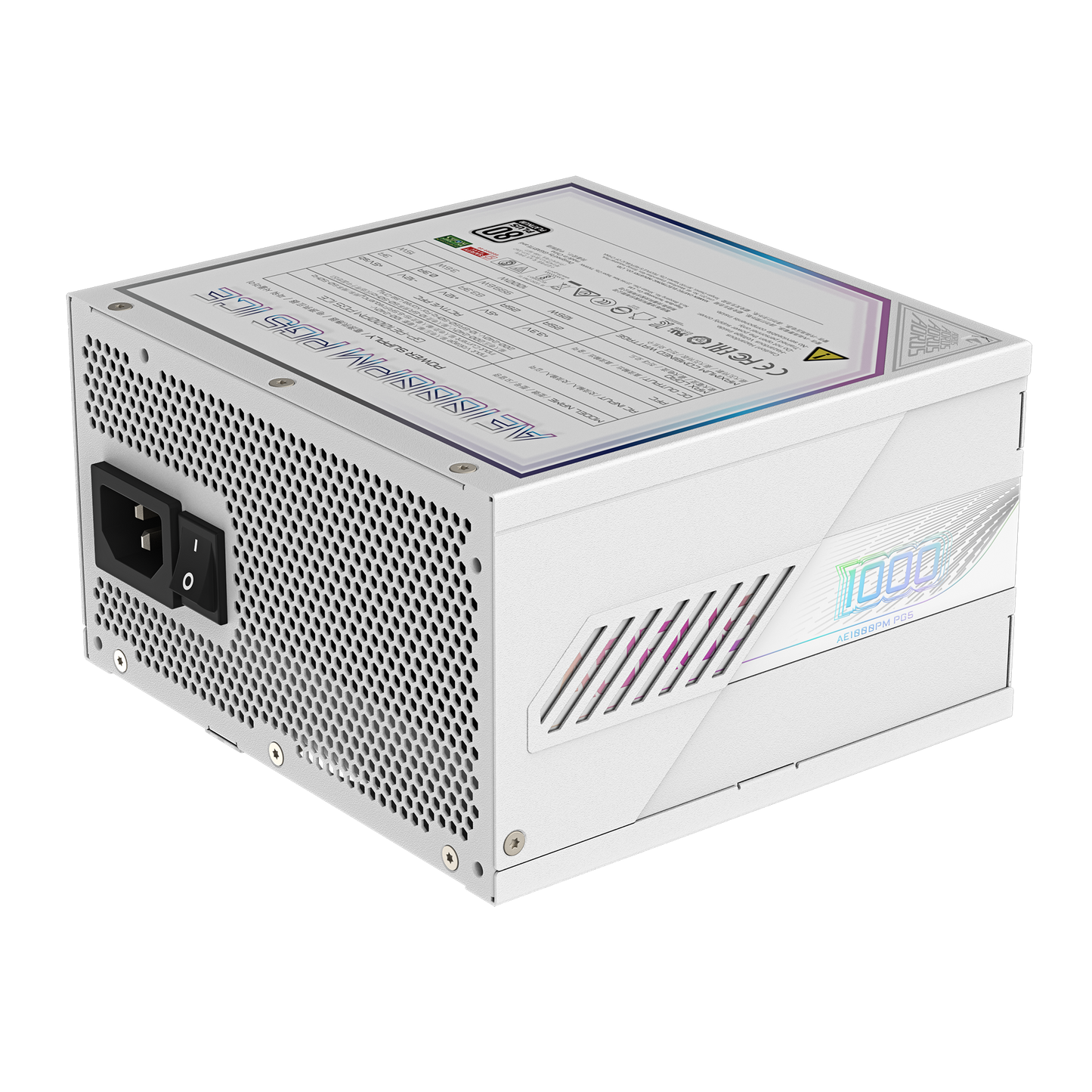 Gigabyte Aorus Elite P1000W Ice 80+ Platinum Modular PCIe Gen 5.0 PSU