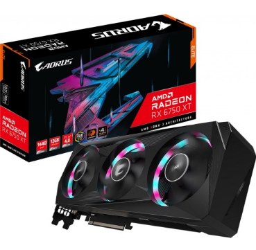 Gigabyte Radeon RX 6750 XT Aorus Elite 12GB GDDR6 192-bit PCIe 4.0 Desktop Graphics Card