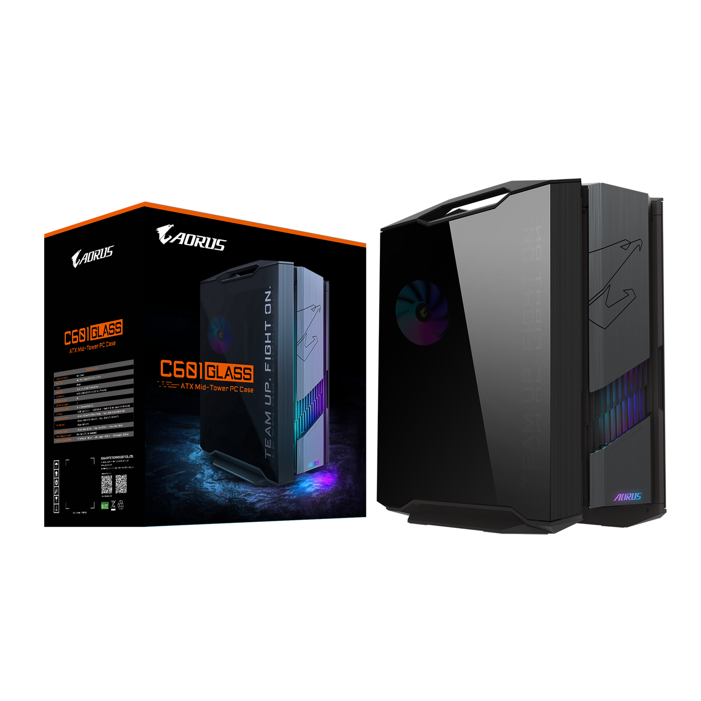 Gigabyte C601 Glass Global Mid-Tower Gaming Chassis