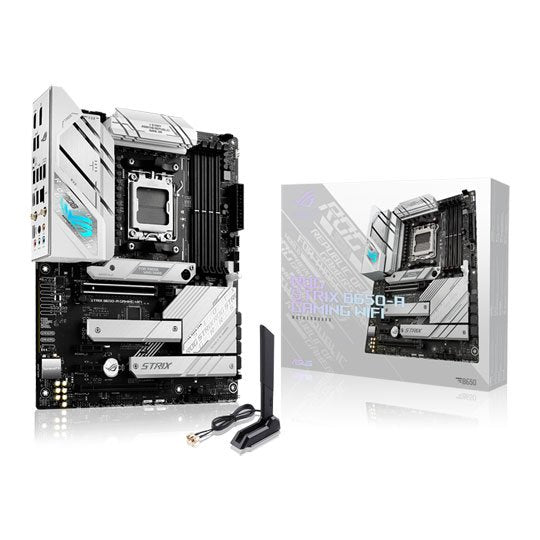 ASUS ROG STRIX B650-A GAMING WIFI AMD B650 Ryzen Socket AM5 ATX Desktop Motherboard