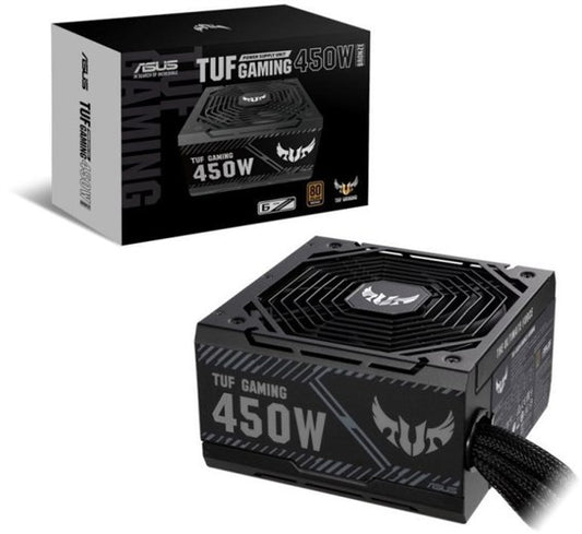 ASUS TUF-GAMING-450B TUF Gaming 450W 80 Plus Bronze Non-Modular Black Desktop Power Supply