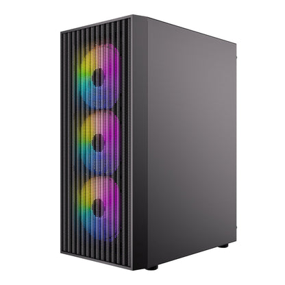 Antec AX27 RGB ELITE ATX Gaming Chassis – Black