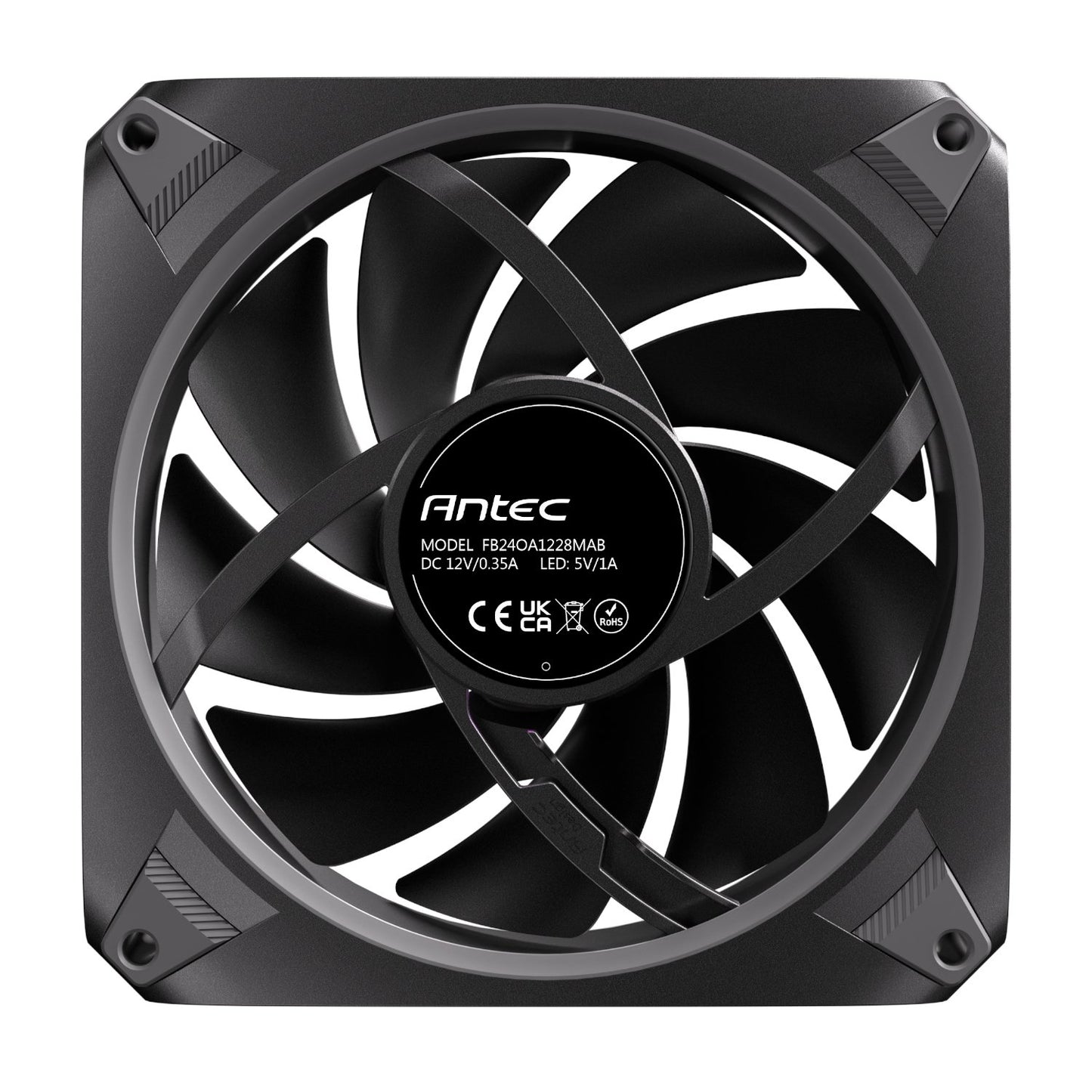 Antec ORBIT PWM 120mm ARGB Fan 3 Pack – Black