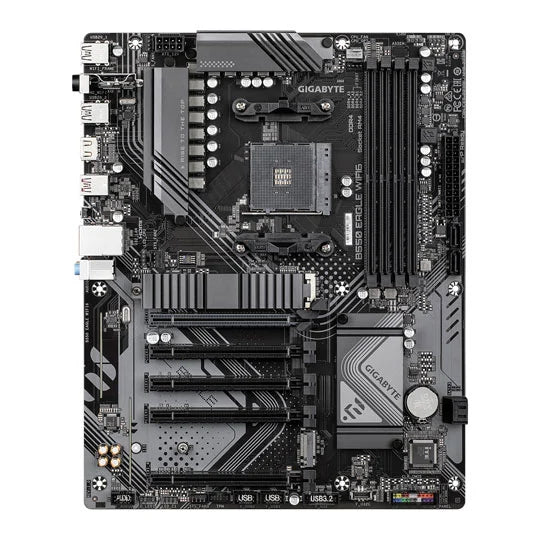 Gigabyte B550 EAGLE WiFi6 AMD AM4 Socket B550 ATX Desktop Motherboard