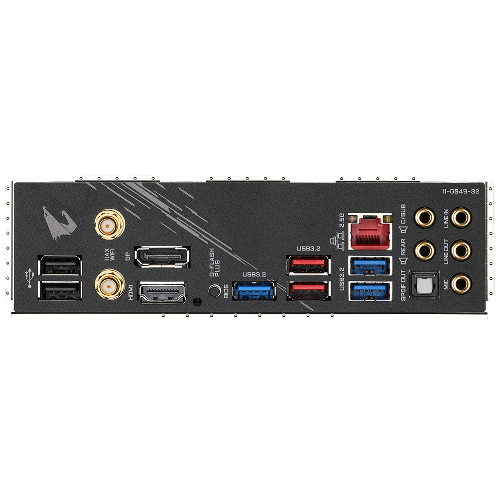 Gigabyte B550 AORUS ELITE AX V2 AMD AM4 Socket B550 Wi-Fi 6 ATX Desktop Motherboard