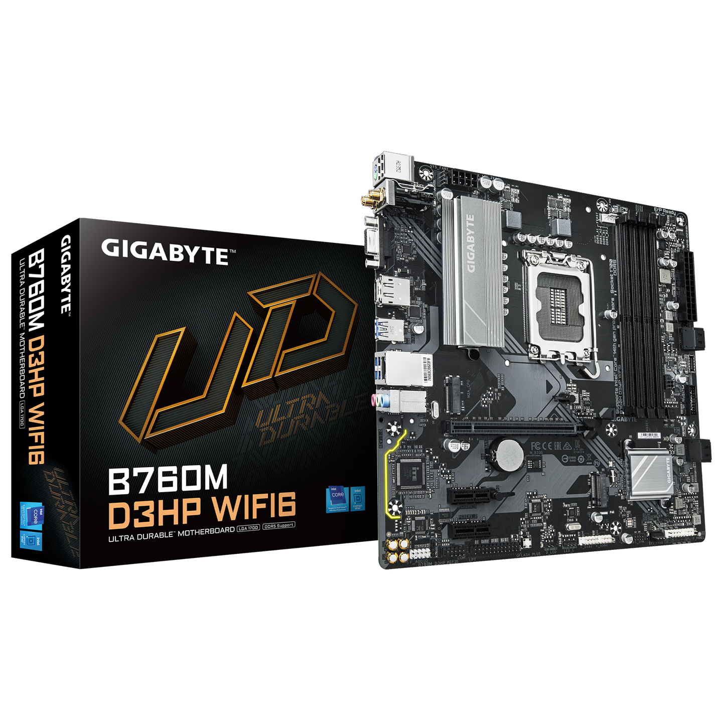 Gigabyte B760M D3HP WIFI6 DDR5 LGA1700 socket Motherboard