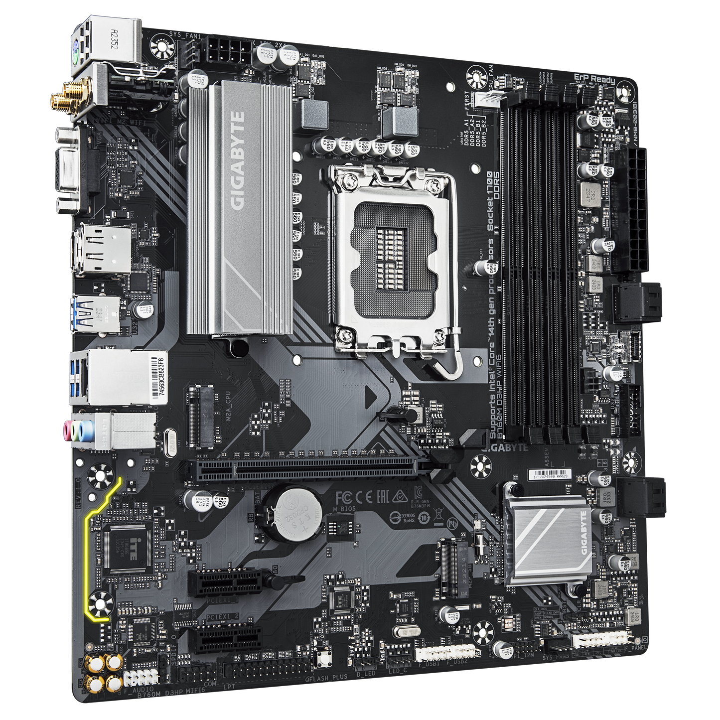 Gigabyte B760M D3HP WIFI6 DDR5 LGA1700 socket Motherboard