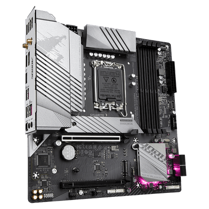 Gigabyte B760M AORUS ELITE WIFI6E DDR4 GEN5 Intel B760 LGA 1700 Raptor Lake Micro-ATX Desktop Motherboard