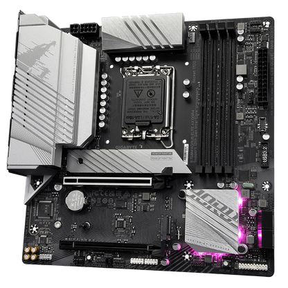 Gigabyte B760M AORUS ELITE WIFI6E DDR4 GEN5 Intel B760 LGA 1700 Raptor Lake Micro-ATX Desktop Motherboard