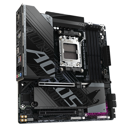 Gigabyte B840M AORUS ELITE WIFI6E AMD B840 Ryzen Socket AM5 Micro-ATX Desktop Motherboard