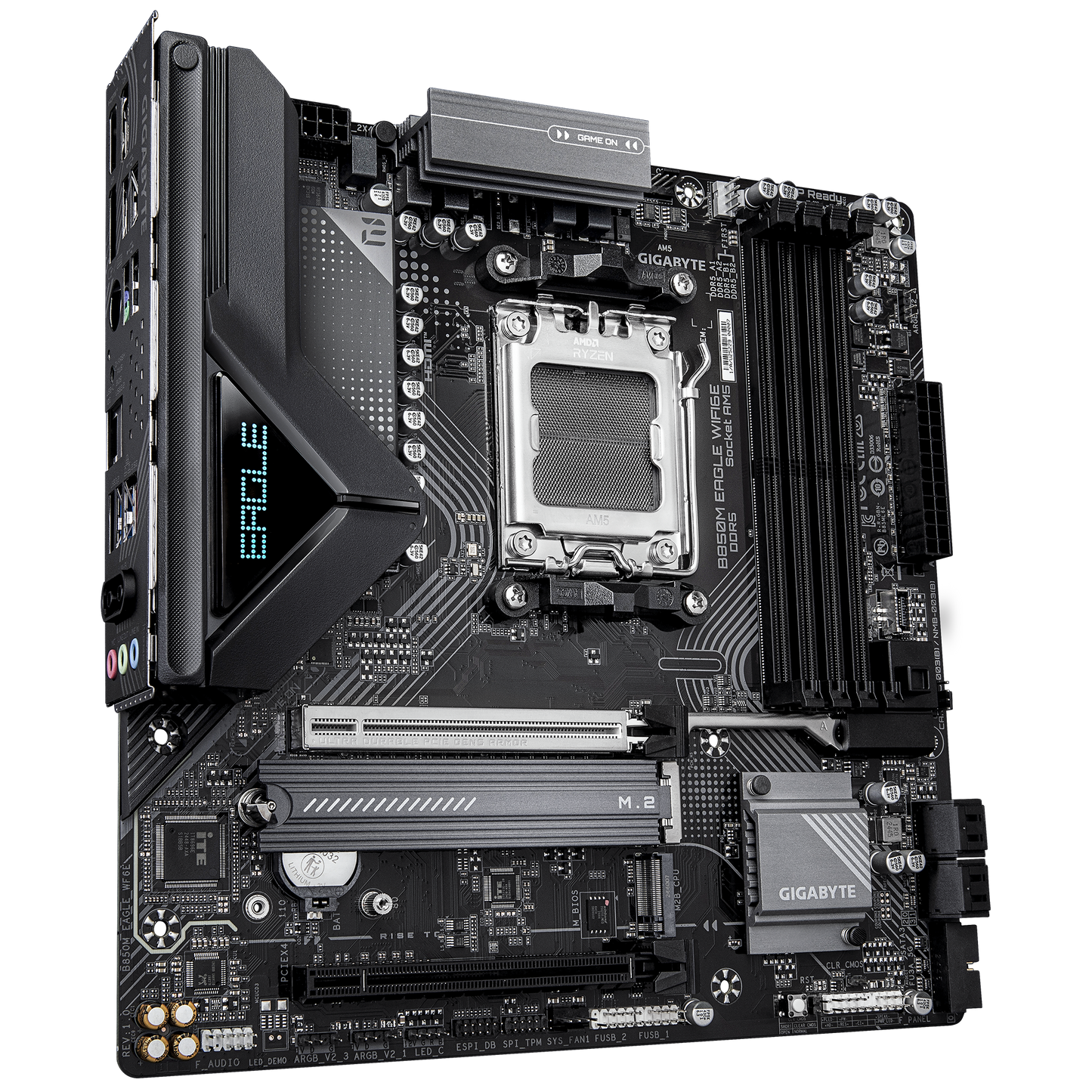 Gigabyte B850M EAGLE WIFI6E AMD B850 Ryzen Socket AM5 Micro-ATX Desktop Motherboard