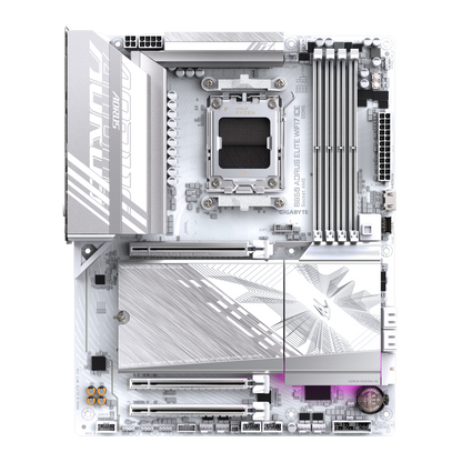 Gigabyte B850 AORUS ELITE WIFI7 ICE AMD B850 Ryzen Socket AM5 ATX Desktop Motherboard