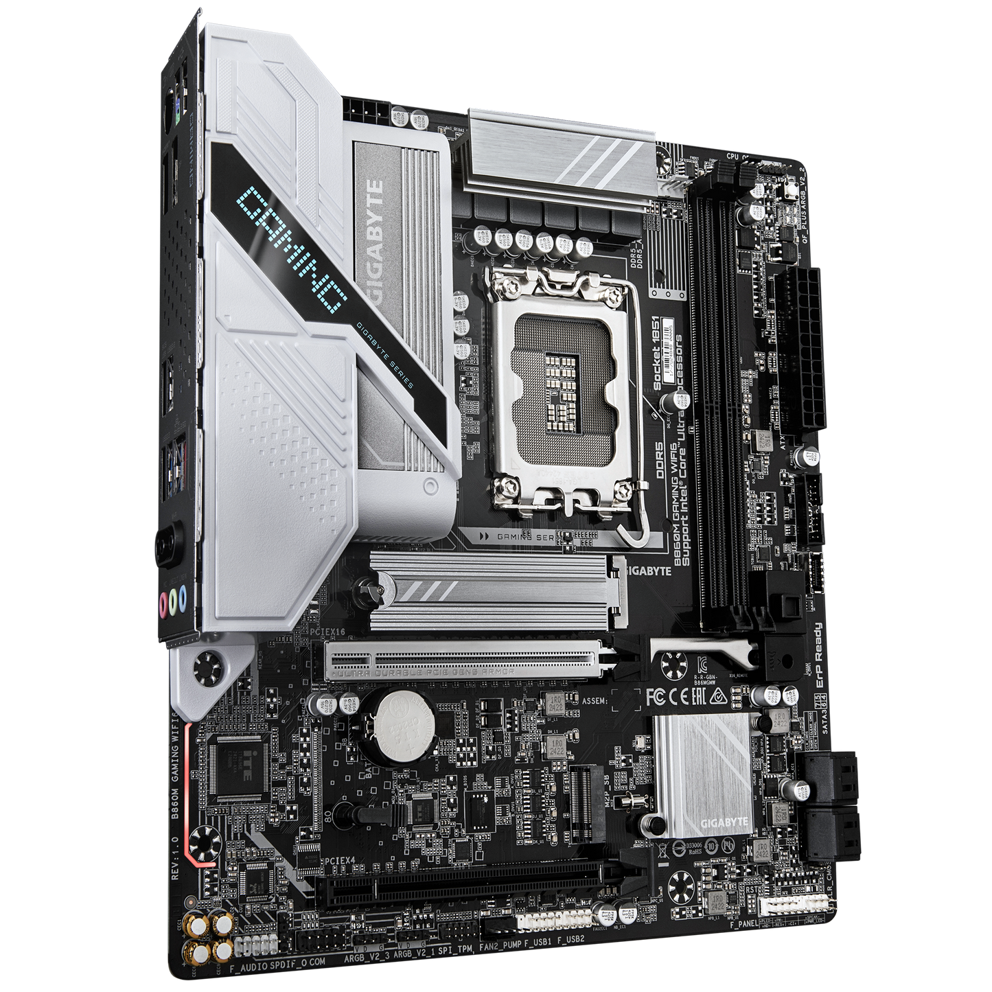 Gigabyte B860M GAMING WIFI6 Intel B860 LGA 1851 Arrow Lake Micro-ATX Desktop Motherboard