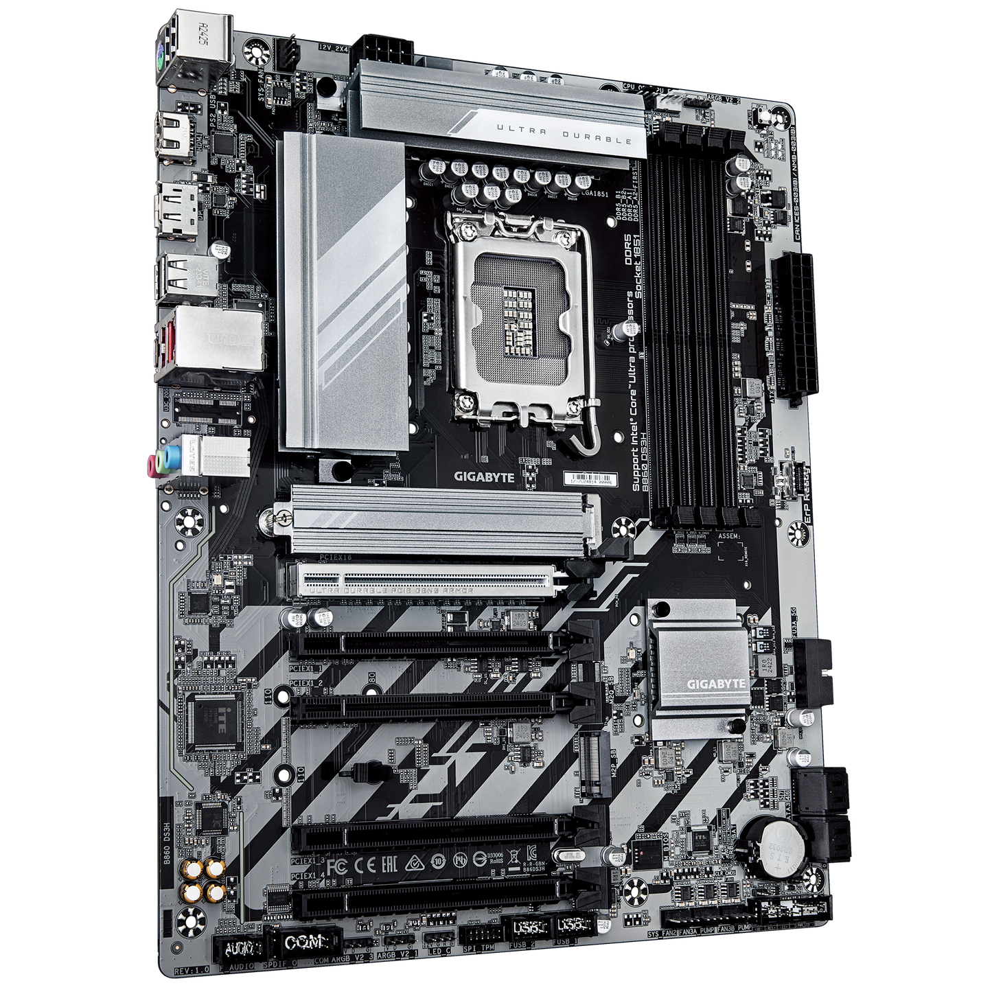 Gigabyte B860 DS3H Intel B860 LGA 1851 Arrow Lake ATX Desktop Motherboard