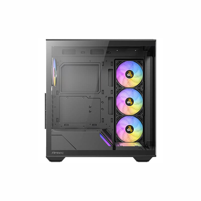 Antec C3 ARGB BLACK Clear Tempered Glass Steel ATX Mid-Tower Desktop Chassis