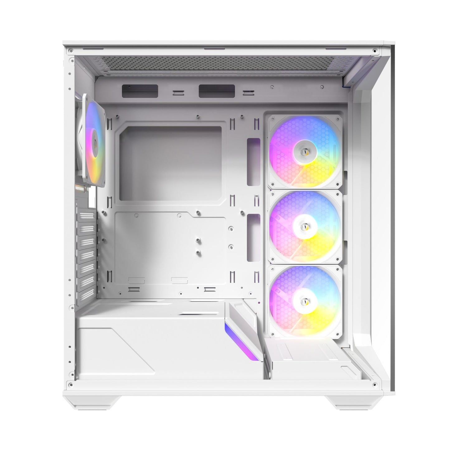 Antec C3 ARGB ATX | Micro-ATX | ITX ARGB Mid-Tower Gaming Chassis – White