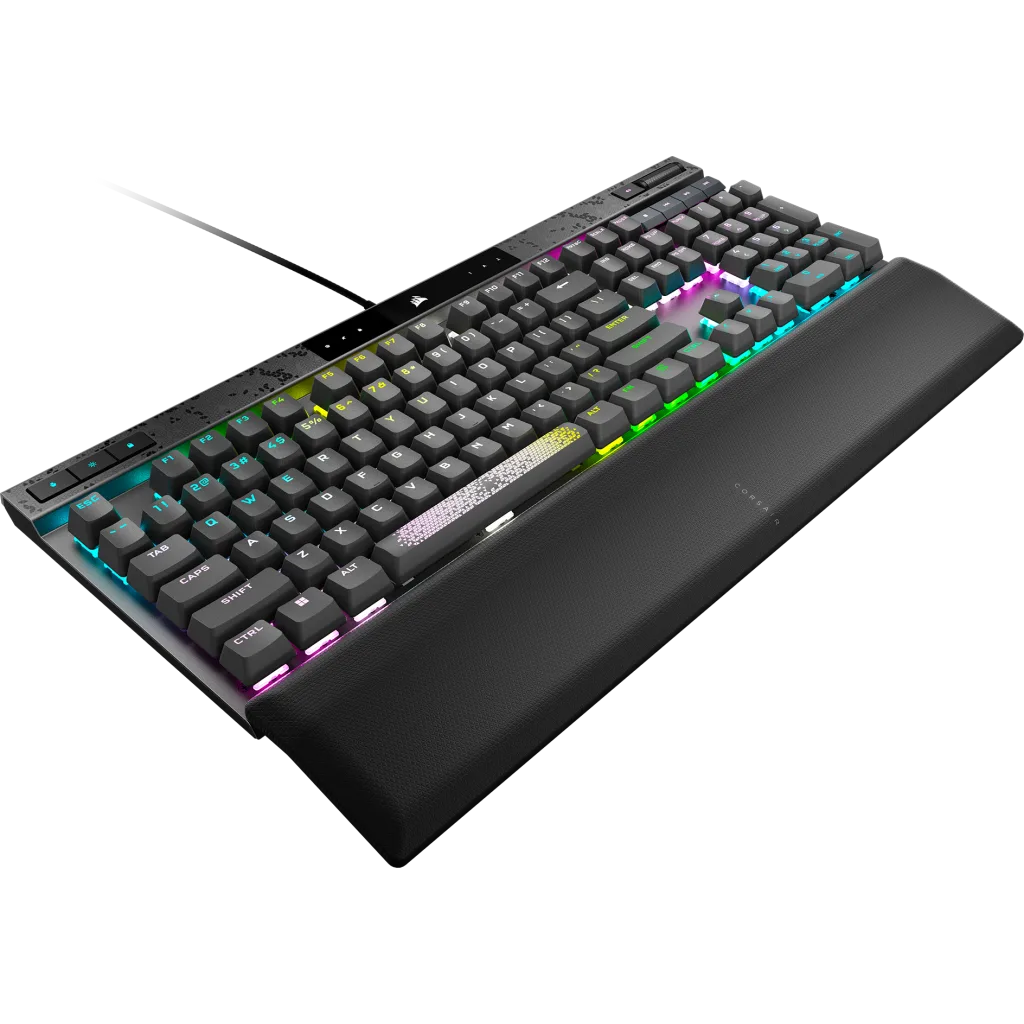 Corsair K70 MAX RGB Magnetic-Mechanical MGX Steel Grey Gaming Keyboard