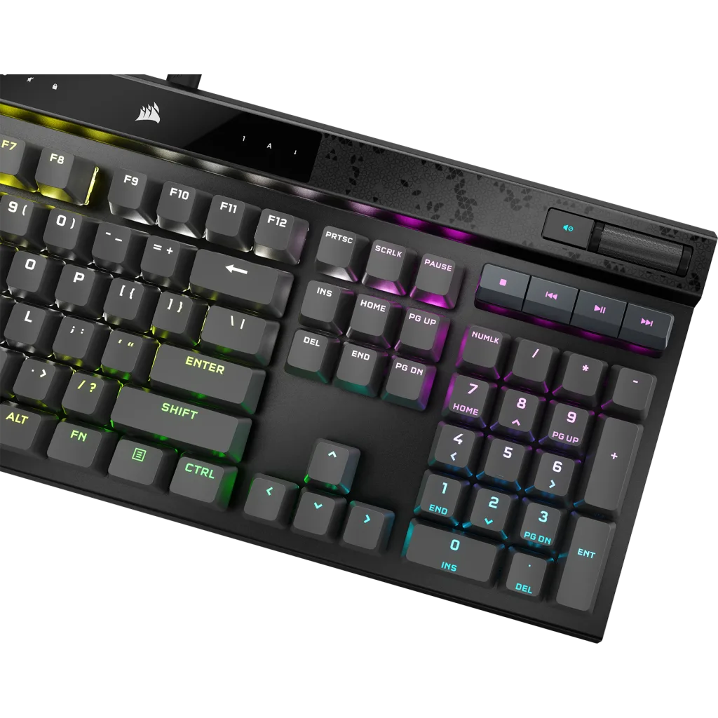 Corsair K70 MAX RGB Magnetic-Mechanical MGX Steel Grey Gaming Keyboard