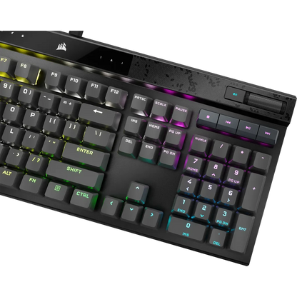 Corsair K70 MAX RGB Magnetic-Mechanical MGX Steel Grey Gaming Keyboard