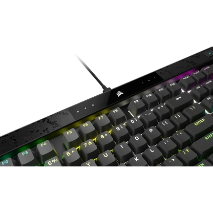 Corsair K70 MAX RGB Magnetic-Mechanical MGX Steel Grey Gaming Keyboard