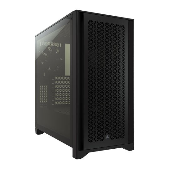 Corsair 4000D Airflow Tempered Glass Black Steel ATX Mid Tower Desktop Chassis