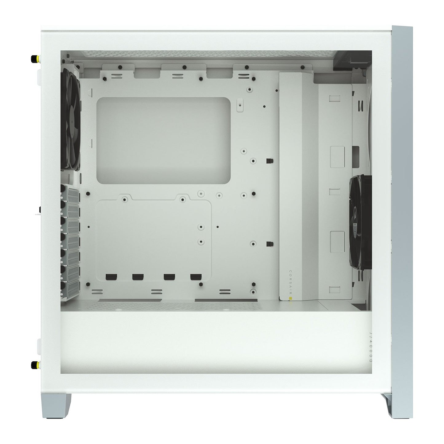 Corsair 4000D Airflow Tempered Glass White Steel ATX Mid Tower Desktop Chassis