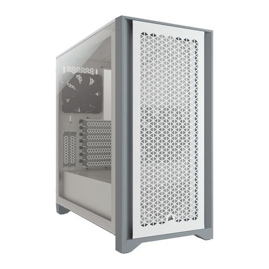 Corsair 4000D Airflow Tempered Glass White Steel ATX Mid Tower Desktop Chassis