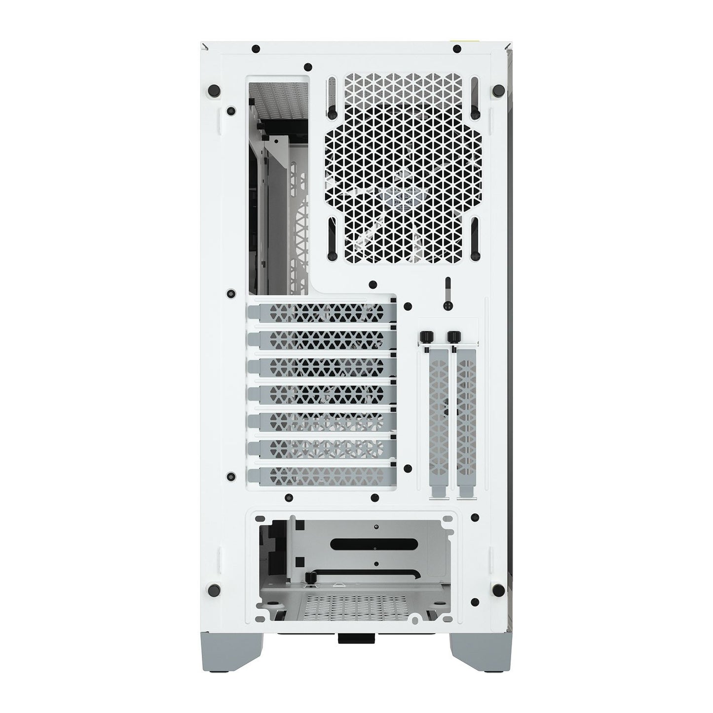 Corsair 4000D Airflow Tempered Glass White Steel ATX Mid Tower Desktop Chassis