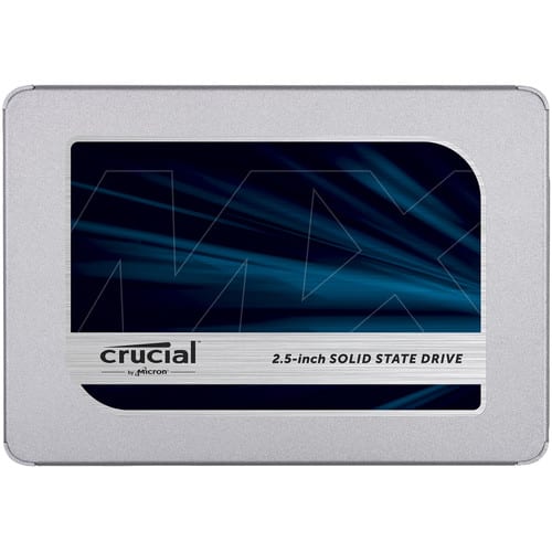 Crucial MX500 1TB 2.5″ SATA 3D NAND SSD