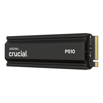 Crucial P510 1TB M.2 Gen5 with Heatsink NVMe 3D NAND SSD