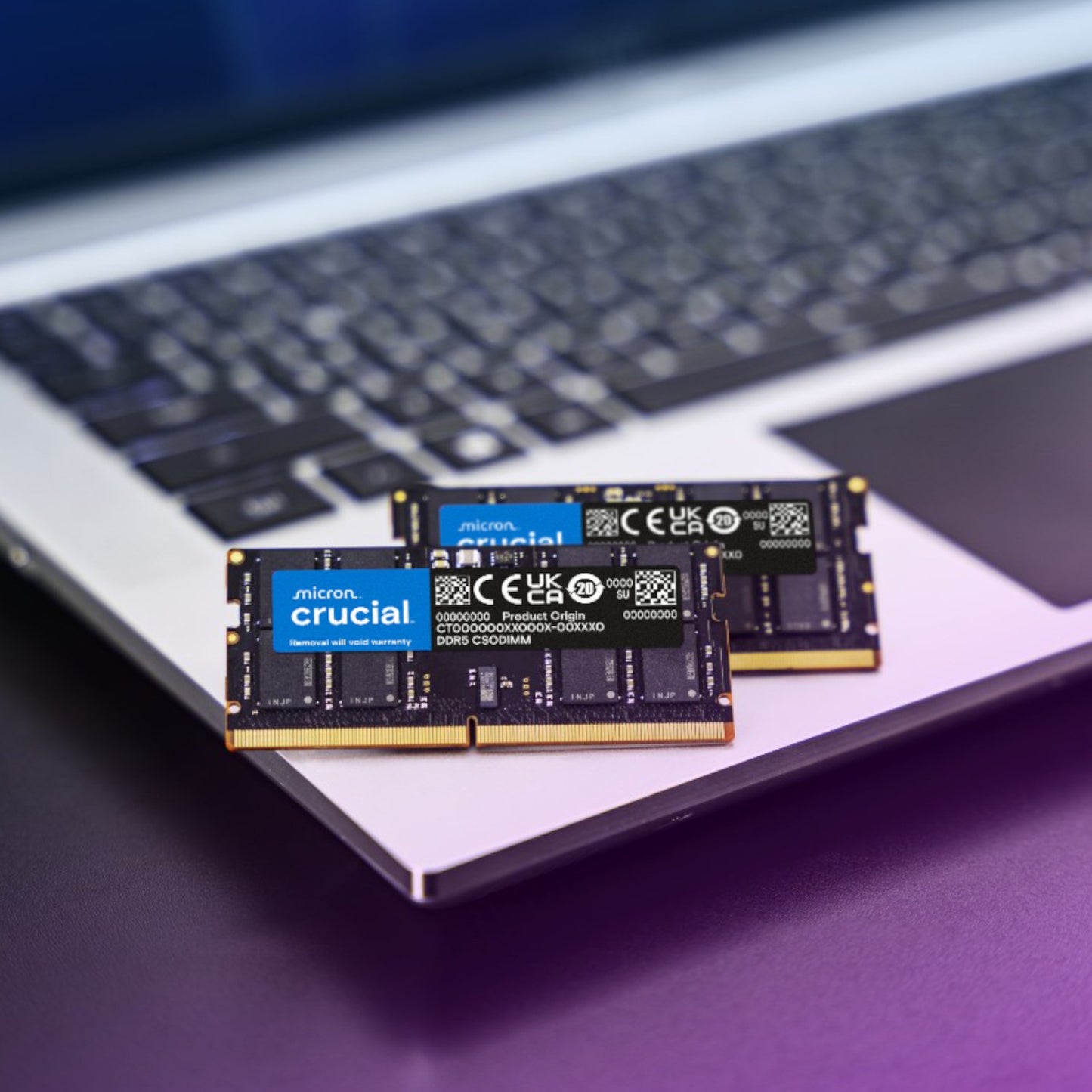 Crucial DDR5-6400 64GB CSODIMM Notebook Memory Kit (2 x 32GB)