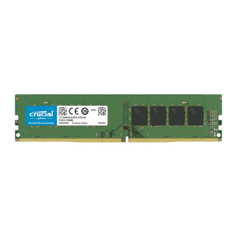 Crucial 4GB 2666MHz DDR4 Single Rank Desktop Memory