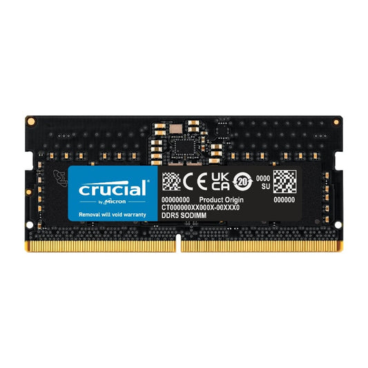 Crucial 8GB 5600MHz DDR5 SODIMM Notebook Memory