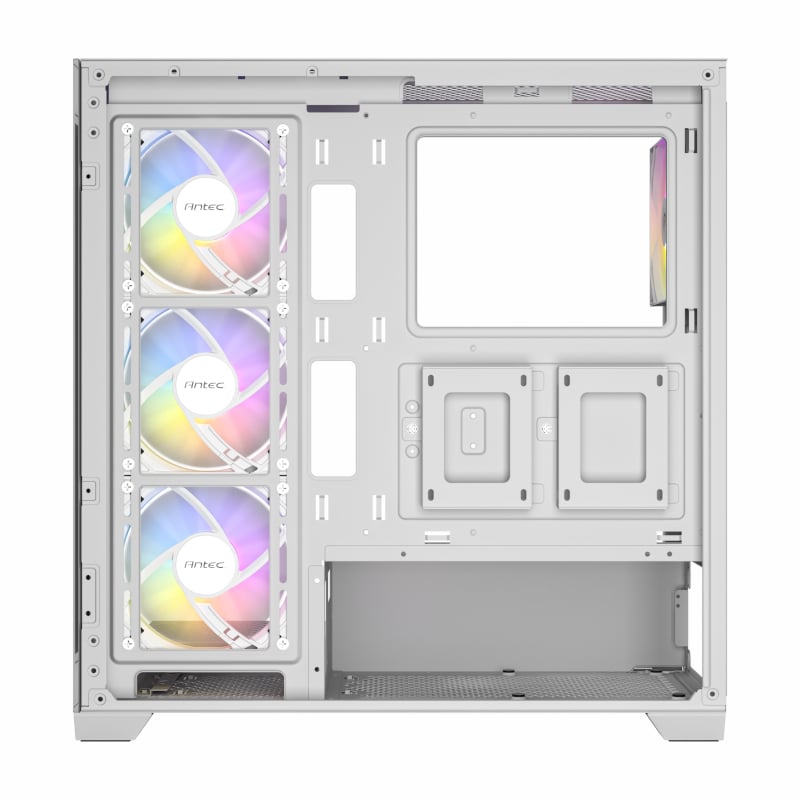 Antec CX300 RGB Elite White Clear Tempered Glass Steel ATX Mid-Tower Desktop Chassis