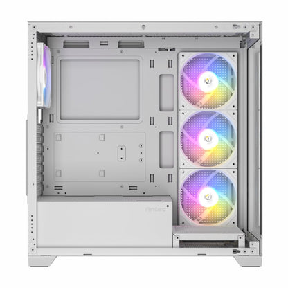 Antec CX300 RGB Elite White Clear Tempered Glass Steel ATX Mid-Tower Desktop Chassis