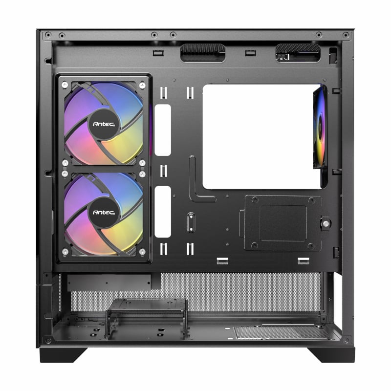 Antec CX500M RGB Clear Tempered Glass Steel Black Micro-ATX Mini-Tower Desktop Chassis