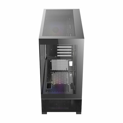 Antec CX500M RGB Clear Tempered Glass Steel Black Micro-ATX Mini-Tower Desktop Chassis