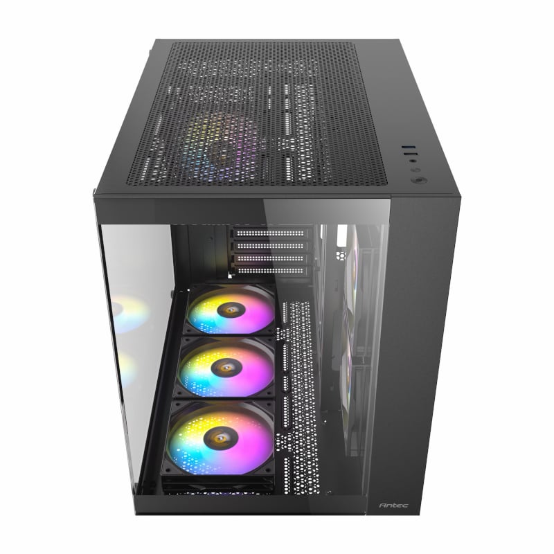 Antec CX800 RGB ELITE Tempered Glass Dual Chamber Mid Tower ATX Case