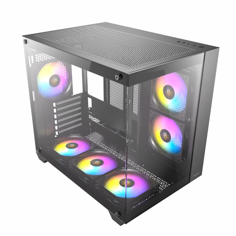 Antec CX800 RGB ELITE Tempered Glass Dual Chamber Mid Tower ATX Case