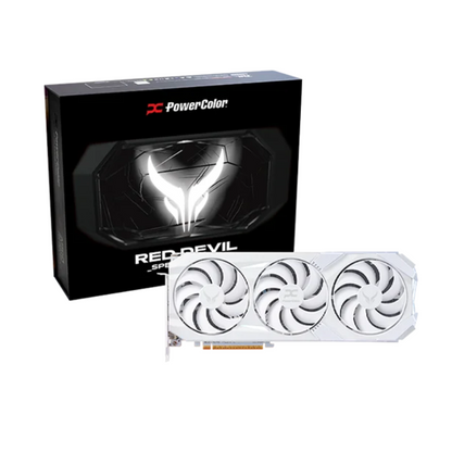 PowerColor Red Devil Spectral White AMD Radeon™ RX 9070 XT 16GB GDDR6